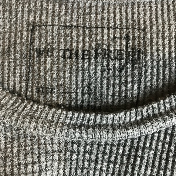 Grey Thermal Sweater Free People - Picture 2 of 3